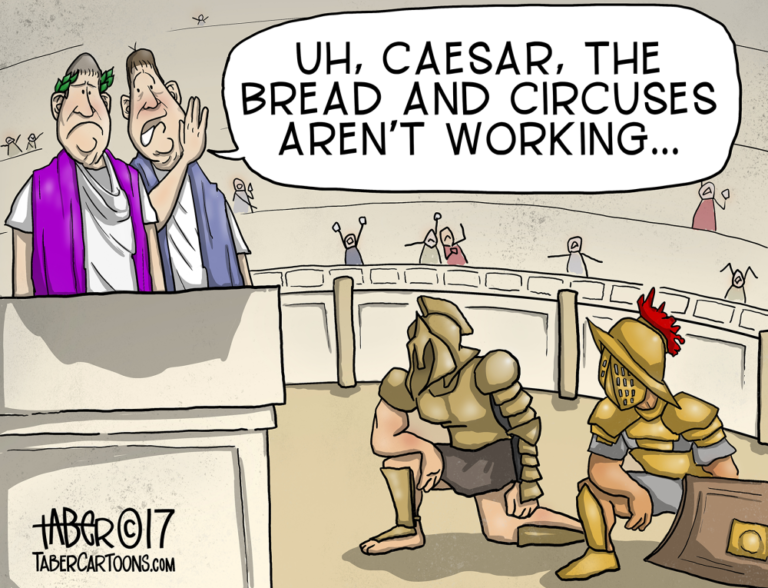 Bread and circuses Steven Wiegand Blog